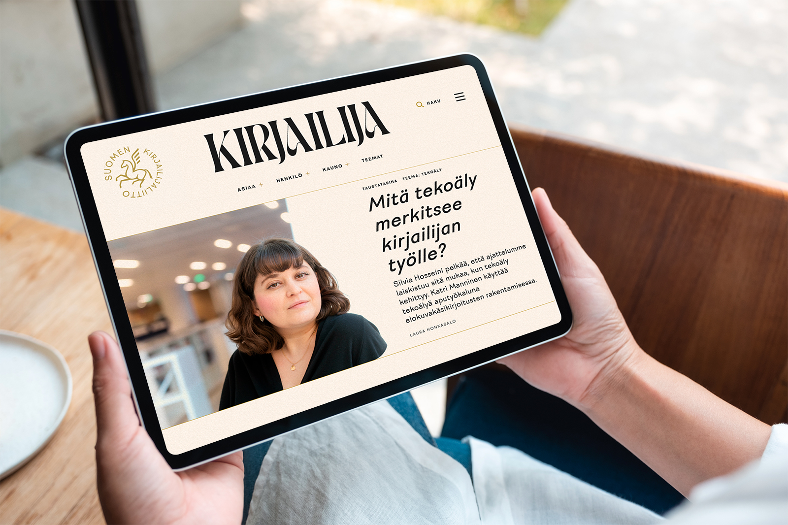 Kirjailija-verkkolehti GO 2025 projektikuva